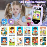 Kids Smart Phone Toy with Touchscreen & Dual Camera (Purple)