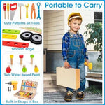Wooden Tool Set with Electric Drill (46 pcs)