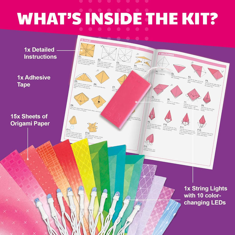 KidzMaker - Origami Flower Lights