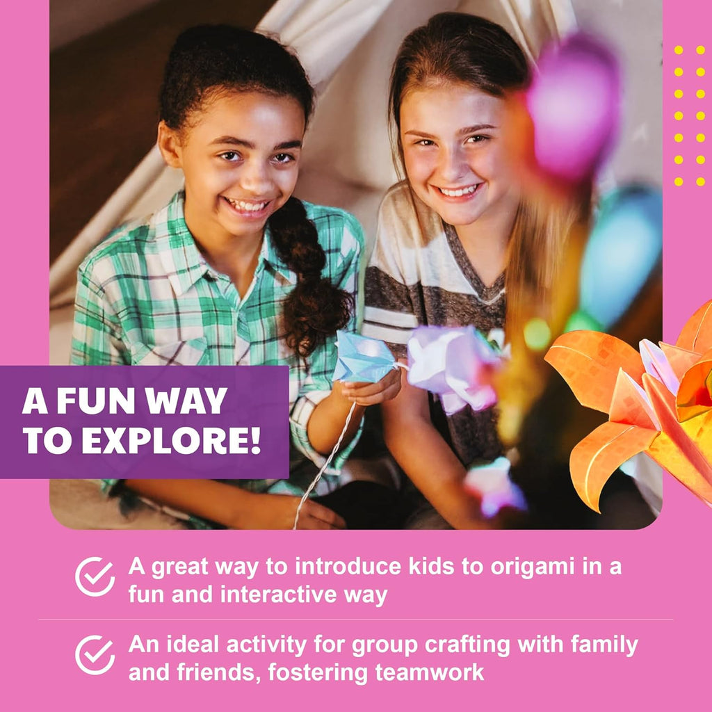 KidzMaker - Origami Flower Lights