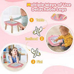 Kikidex Magnetic Drawing Doodle Board (Soft Pink)