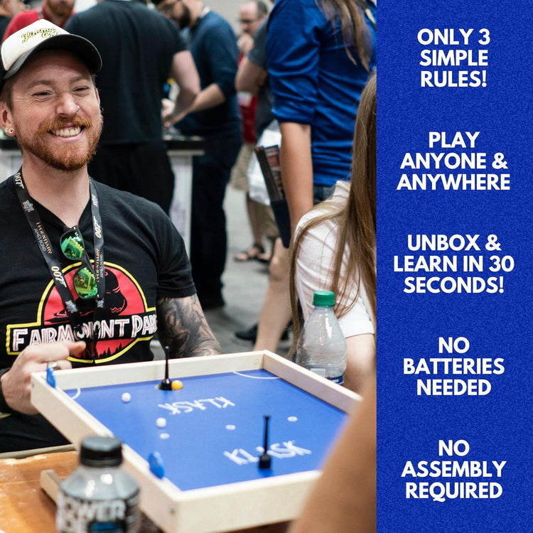 KLASK: The Magnetic Award-Winning Party Game of Skill
