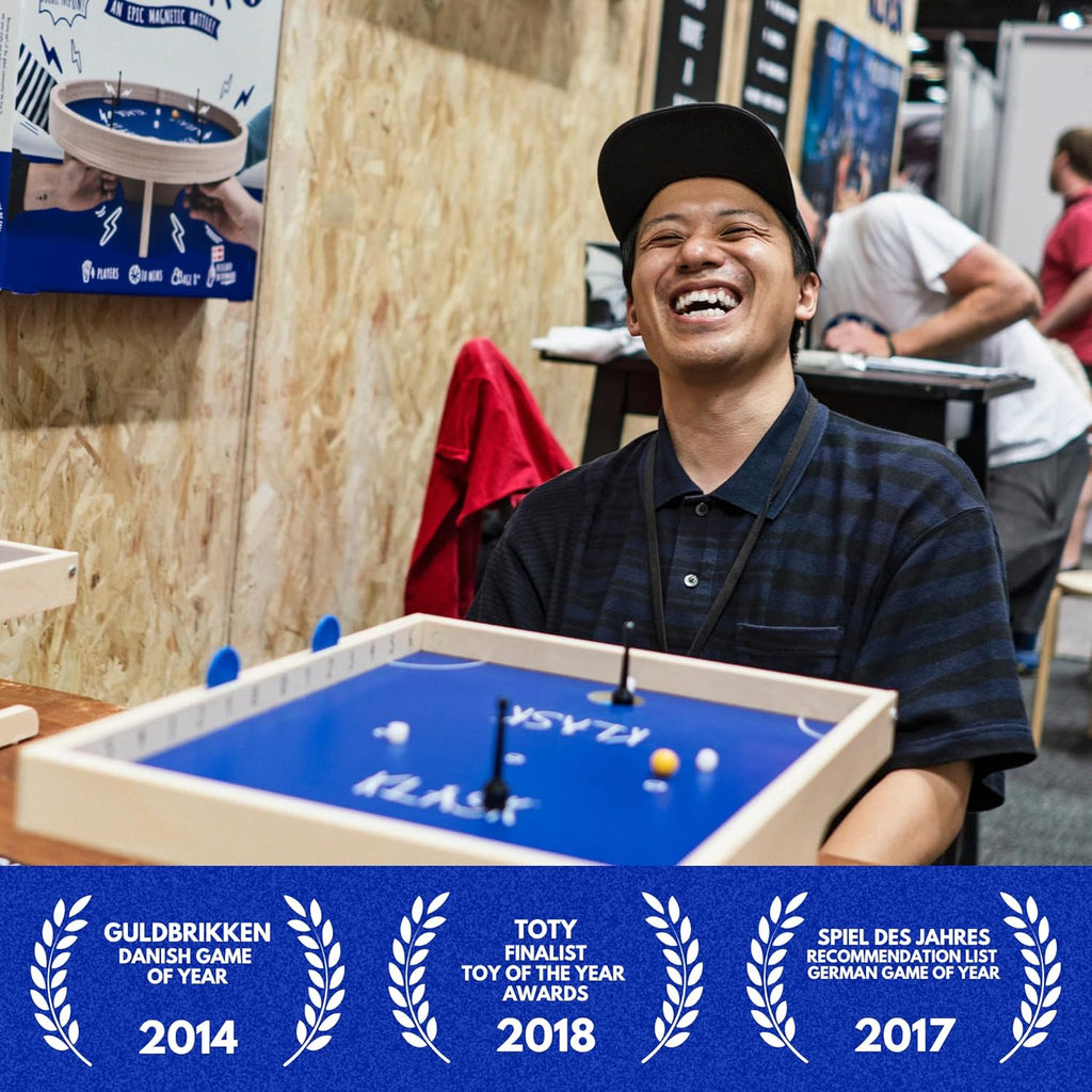 KLASK: The Magnetic Award-Winning Party Game of Skill