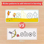 KMUYSL See & Spell CVC Word Builder Game
