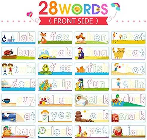 KMUYSL See & Spell CVC Word Builder Game