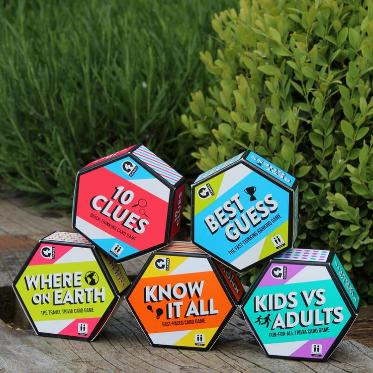 Know It All - Travel-Size Trivia Card Game for Families