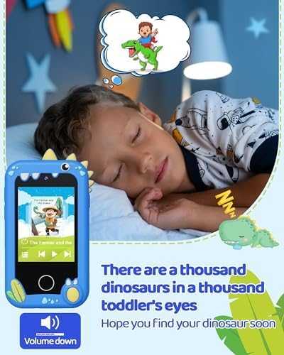 KOKODI Kids Smart Phone Toy with Dual Camera (Blue)