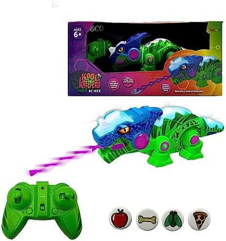 Kool Kreepers RC-Rex - Walking Dino with Magic Tongue