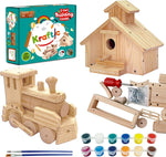 Kraftic Woodworking Building Kit for Kids and Adults