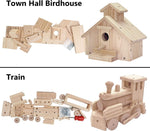 Kraftic Woodworking Building Kit for Kids and Adults