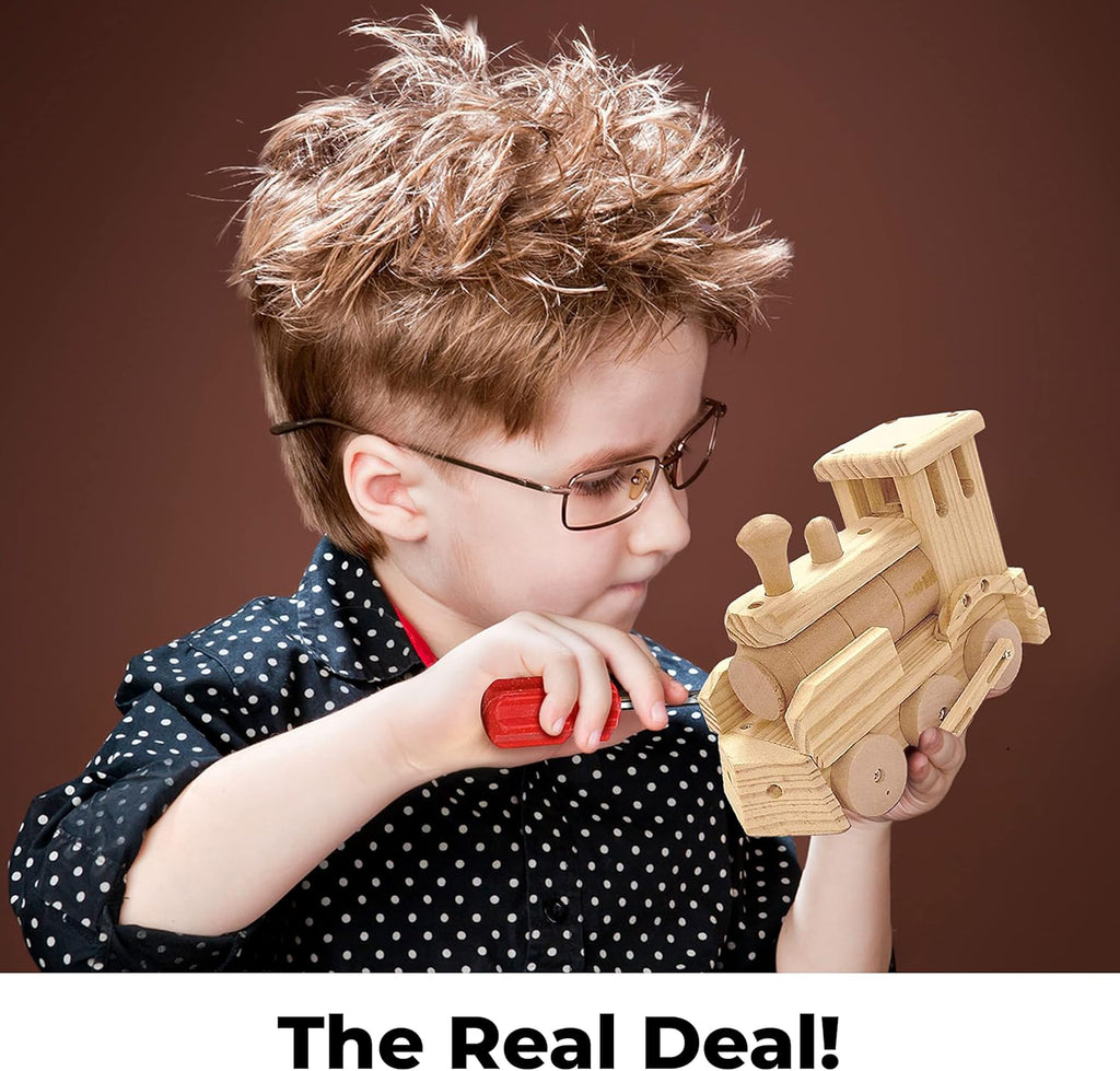 Kraftic Woodworking Building Kit for Kids and Adults