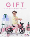 KRIDDO Toddler Tricycle (Pink)