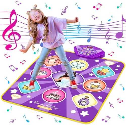 Kusntin Unicorn LED Dance Mat with Music