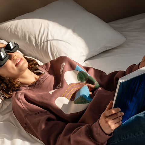 Laid-Back Glasses - See at 90 Degree Angle - Chill Out!