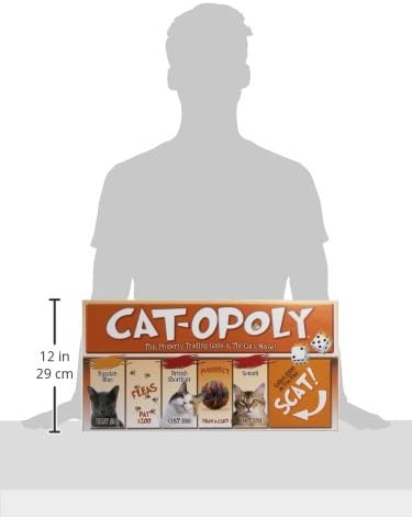 Late for the Sky CAT-opoly Board Game