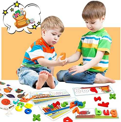 See & Spell Alphabet Matching Letter Game