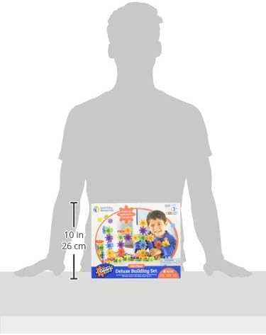 Learning Resources Gears! Gears! Gears! Deluxe Building Set (100 pcs)
