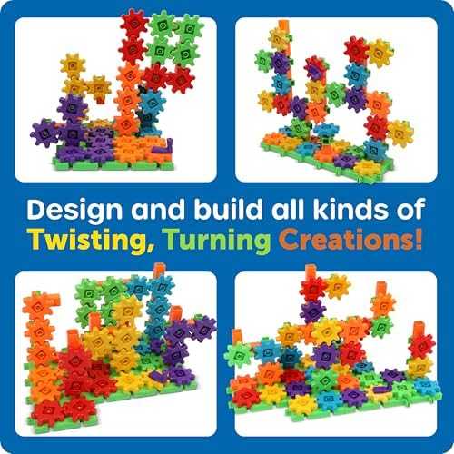 Learning Resources Gears! Gears! Gears! Deluxe Building Set (100 pcs)