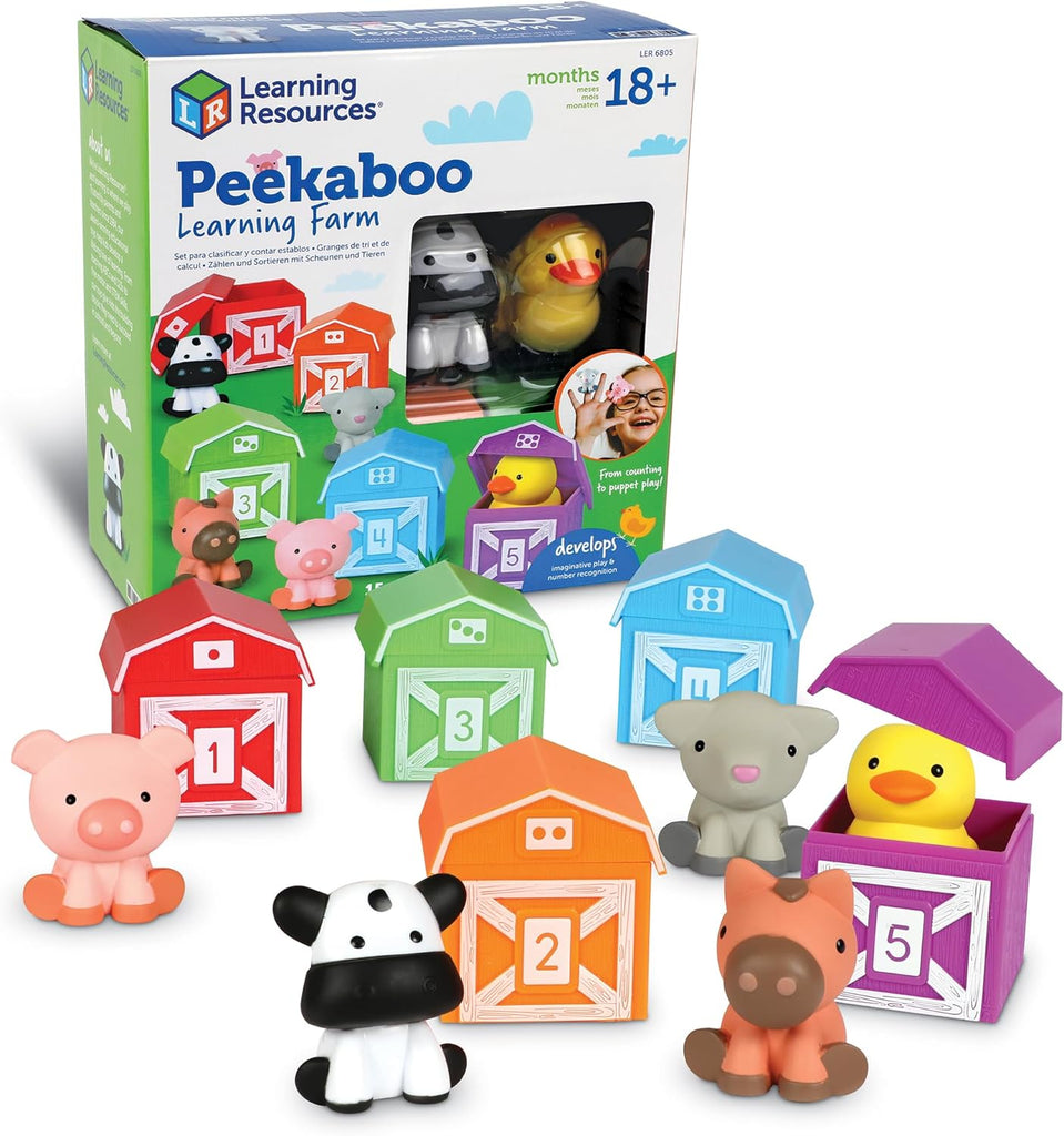 Learning Resources Peekaboo Learning Farm