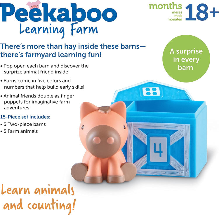 Learning Resources Peekaboo Learning Farm