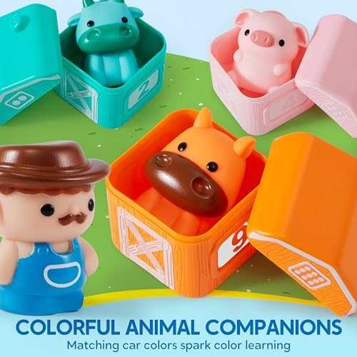 Montessori Farm Train Counting & Sorting Learning Set