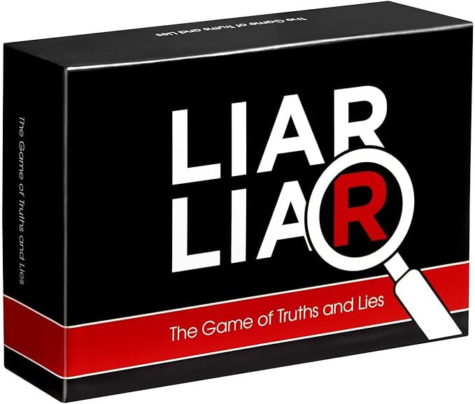 LIAR LIAR Party Game - The Family Card Game of Truths and Lies