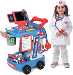 Liberry Doctor Playset with Cart, Costume & Stethoscope