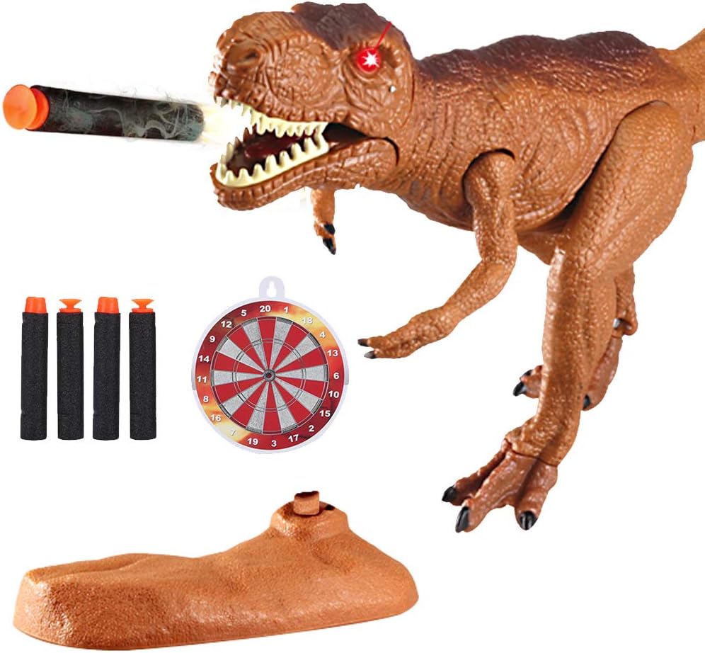 Liberty Imports Dino Planet Dinosaur Foam Dart Gun T-Rex Toy