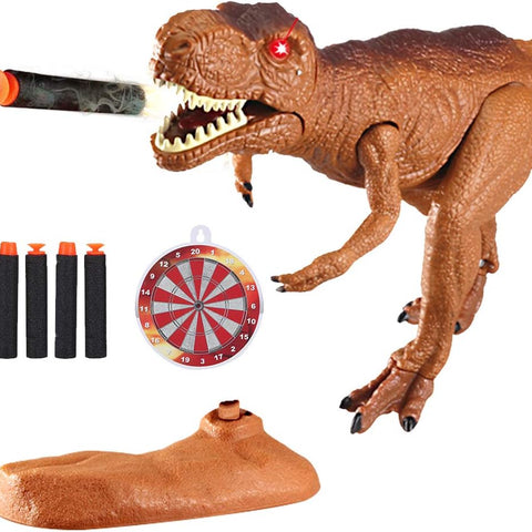 Liberty Imports Dino Planet Dinosaur Foam Dart Gun T-Rex Toy