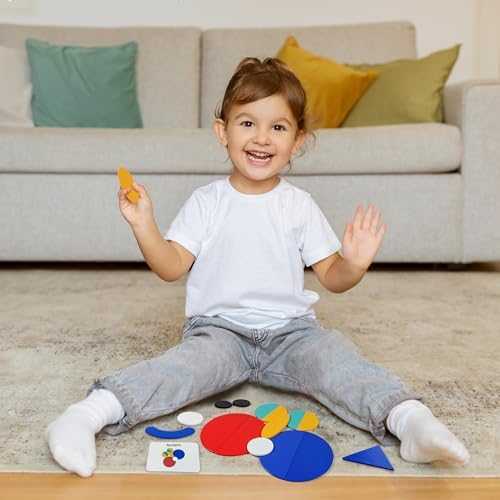 LiKee Open-Ended Wooden Shape Puzzle Set (36 Blocks)