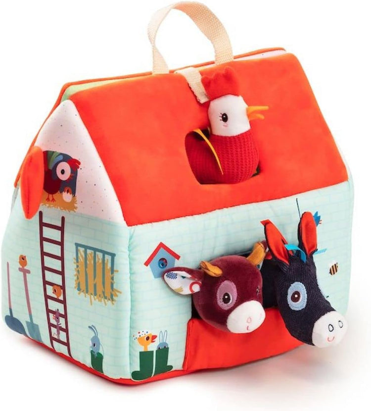 Lilliputiens My First Farm - Soft Animal Playset for Toddlers