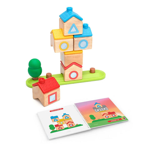 Logic Lane - 48 Wooden House Challenges