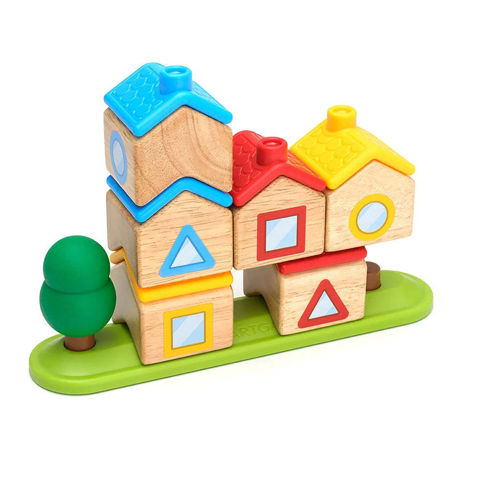 Logic Lane - 48 Wooden House Challenges