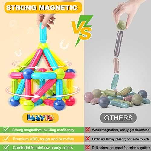 Loovio Magnetic Blocks Montessori Starter Set