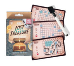 Lost Treasure - Action-Packed Reusable Logic Puzzle Card Set