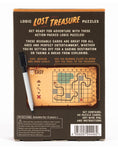 Lost Treasure - Action-Packed Reusable Logic Puzzle Card Set