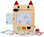 LILLIPUTIENS Louis Magic Slate - 6 Cards and Wooden Pencil