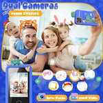 Luyiilo Kids Smart Phone Toy with Touchscreen & Dual Camera