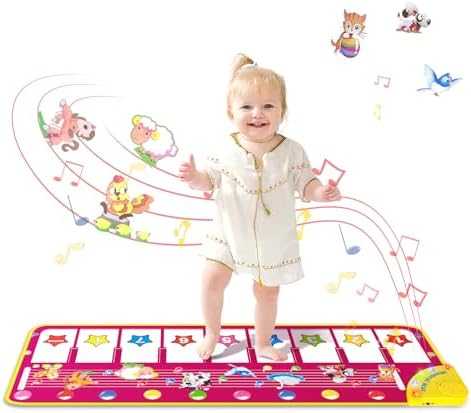 M SANMERSEN Musical Floor Piano Mat (39.5")
