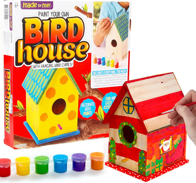Made By Me Build & Paint Your Own Wooden Bird House Horizon Group USA
