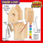 Made By Me Build & Paint Your Own Wooden Bird House Horizon Group USA