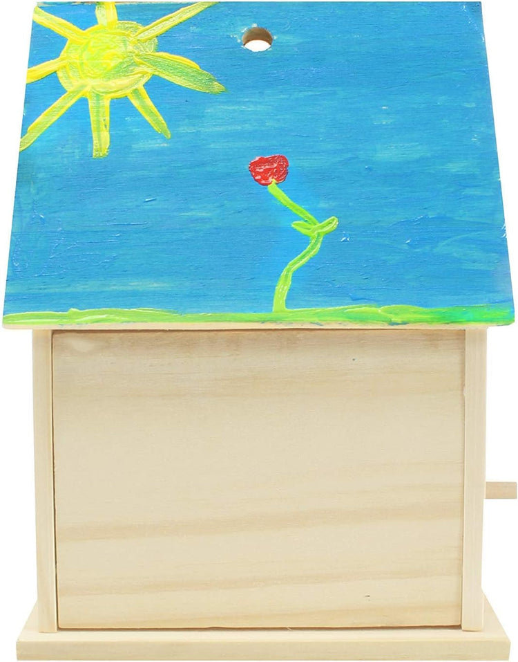 Made By Me Build & Paint Your Own Wooden Bird House Horizon Group USA