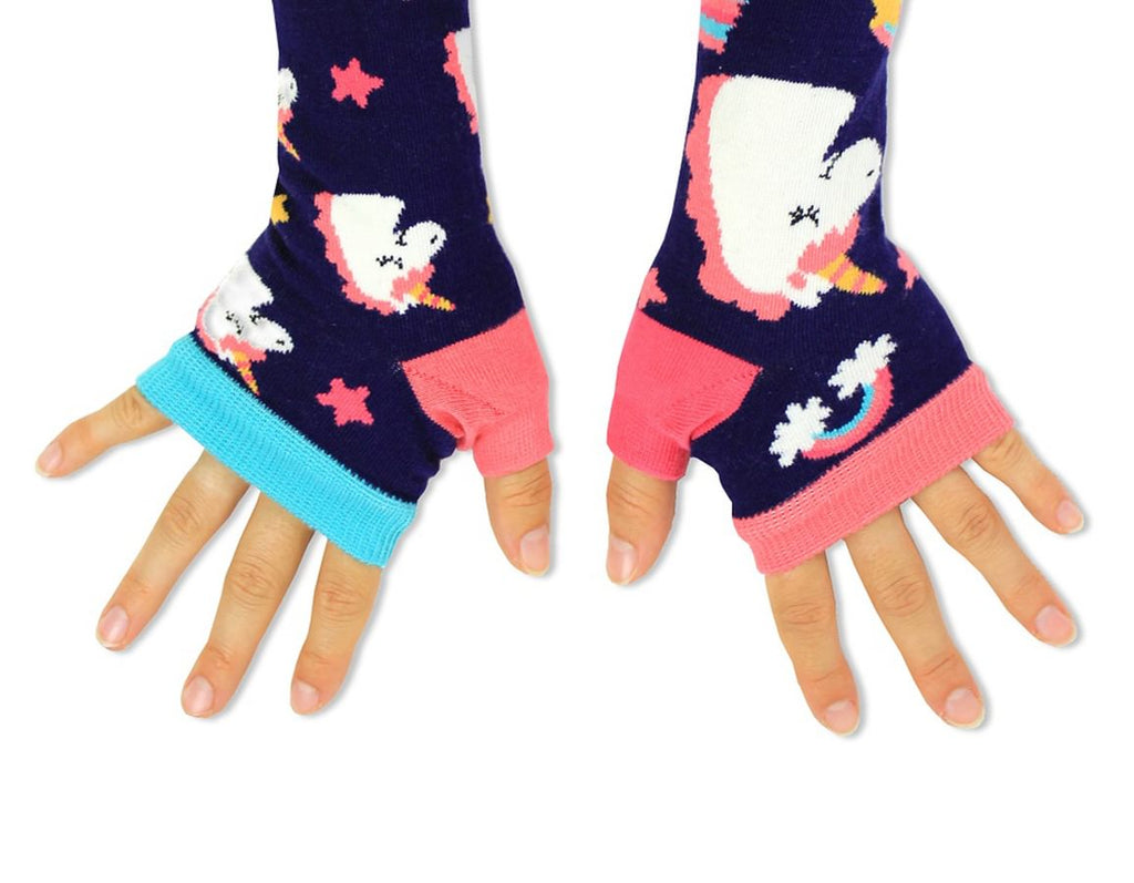 Magical Unicorn Arm Warmers - Cute & Cosy!