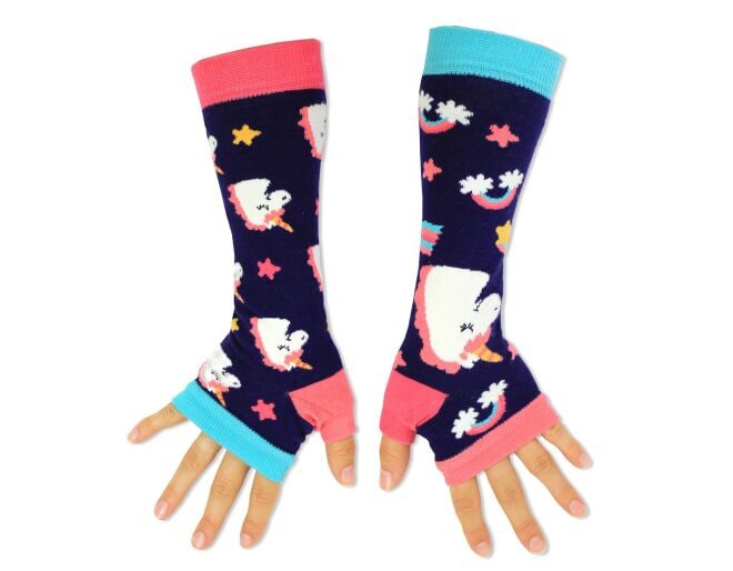 Magical Unicorn Arm Warmers - Cute & Cosy!