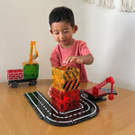 MAGNA-TILES Builder 32-Piece Magnetic Construction Set