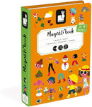 Janod 4 Seasons Magneti'Book - 115 Magnets for Season Play