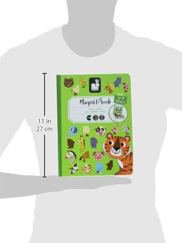 Janod Magneti'Book Animals - 30 Magnets & 10 Animal Cards