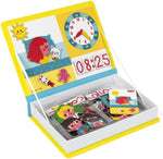 Janod Magneti'Book Tell Time - 75 Magnets & 8 Double-Sided Cards