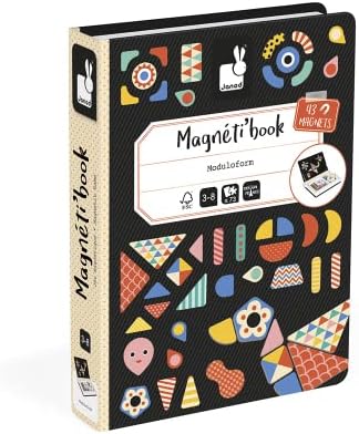 Janod Moduloform Magneti'Book - 43 Magnets and 30 Cards