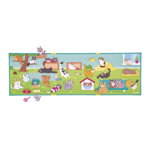 Janod Magneti'Stories Cats - 30 Magnets for Creative Story Play